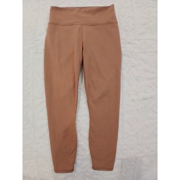 Fabletics Define Powerhold Leggings Figure Control S Beige Sorbet Stretch Yoga - Picture 4 of 16